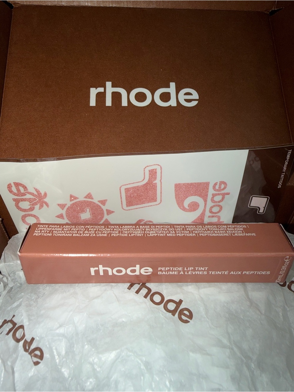 NWT✨ COLADA + Rhode Tattoo Sheet 💗